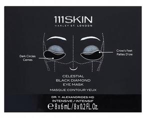 Маска для глаз 111skin Celestial Black Diamond, 48 мл, 8 шт.