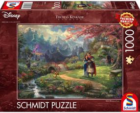 Dėlionė Schmidt Kinkade Studios: Disney - Mulan 59672, 69.3 cm x 49.3 cm, 1000 vnt., įvairių spalvų