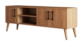 TV staliukas Kalune Design Exxen 1586, ąžuolo sp., 150 cm x 34 cm x 52 cm