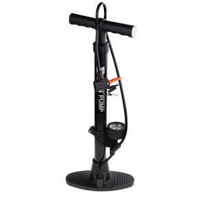 Pump, alumiinium/plastik, must v.