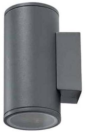 Sieninis lauko šviestuvas AZzardo Joe 2, 35W, GU10, IP54, tamsiai pilka sp., 9 cm x 12 cm