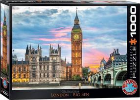 Dėlionė Eurographics London Big Ben 470741, 48.9 cm x 67.3 cm, 1000 vnt., įvairių spalvų