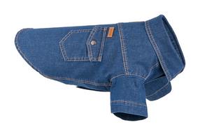 Футболка для собаки Amiplay Denim Beagle, синий цв., 45 см