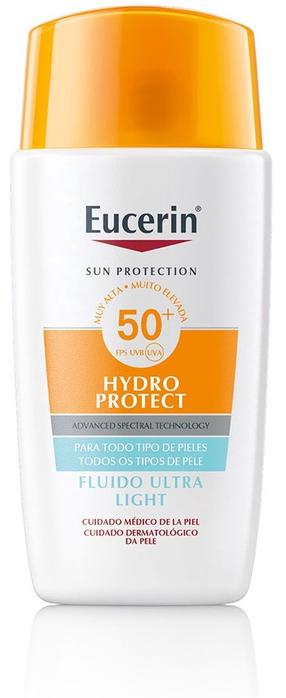 Līdzeklis iedeguma kopšanai sejai Eucerin Hydro SPF50+, 50 ml