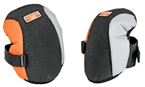Наколенники Bahco Flooring & Roofing Knee Pads 4750-KP, черный цв./oранжевый цв./серый цв., 17 см x 5 см, 2 шт.