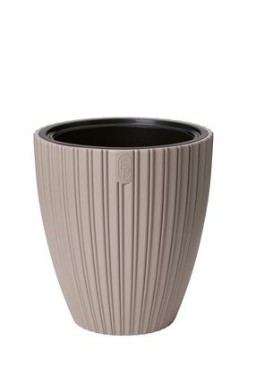 Gėlių vazonas Form Plastic Mika 5090-051, plastikinis, Ø 29 cm, ruda sp.