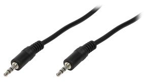 Juhe Logilink 3.5 mm male, 3.5 mm male, 10 m, must v.