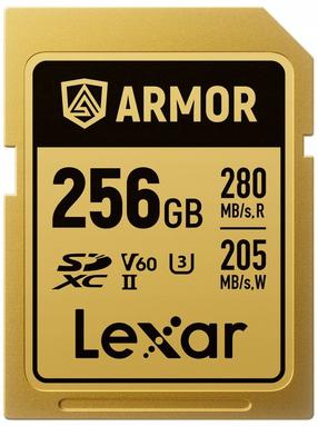 Atmiņas karte Lexar Armor GOLD, 256 GB, 224 Mb/s - 164 Mb/s