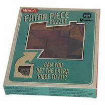 Lavinimo žaislas Mensa Extra Piece Puzzle, ruda sp., 12 vnt.