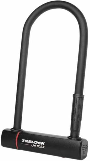 Замок Trelock U4 Flex 102-230 ZB 401, черный цв., 230 мм x 14 мм
