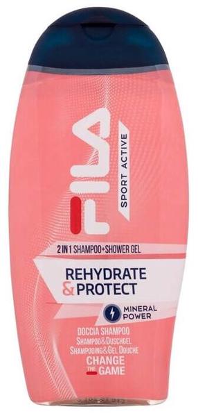 Šampoon, dušigeel Fila Rehydrate & Protect 2 in1, 250 ml