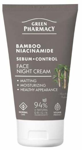 Öine näokreem Green Pharmacy Bamboo + Niacinamide, 50 ml