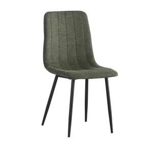Стул для столовой Home4you Milke, матовый, зеленый цв., 55 см x 45 см x 86 см