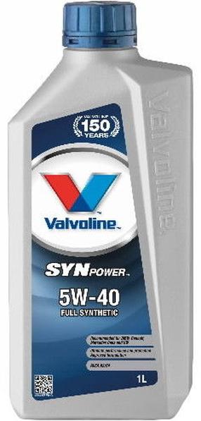 Motoreļļa Valvoline SynPower 5W - 40, sintētiskais, 1 l