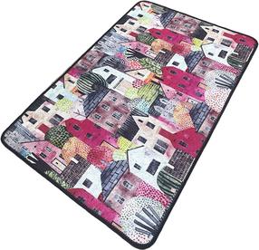 Vonios grindų kilimėlis Foutastic Fale 510CHL1123, įvairių spalvų, 120 cm x 70 cm