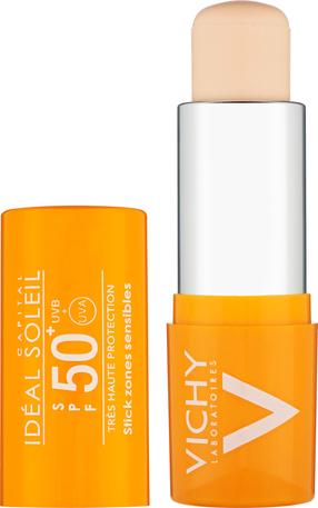 Средство для ухода за загаром Vichy Ideal Soleil Stick Zones Sensible SPF50, 9 мл