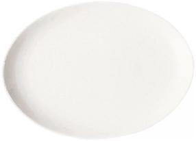 Servēšanas šķīvis Rak Porcelain Nano, 32 cm, 23 cm, Balta krās.