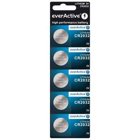 Patareid Everactive CR2032-5BB, CR2032, 3 V