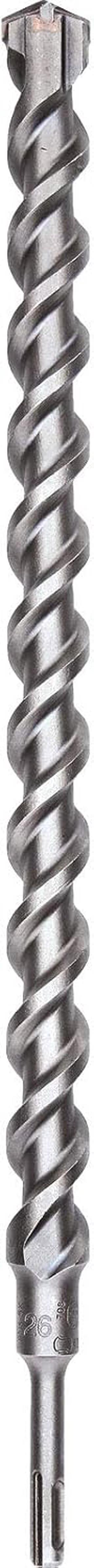 Betono grąžtas Bosch 5X 2608836652, betonui, sraigtinis, sds plus, 26 mm x 45 cm