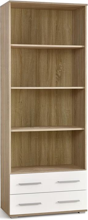 Pastatoma lentyna Lima REG3, ruda/balta, 44 cm x 77 cm x 200 cm