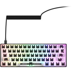 Klaviatūra Sharkoon Skiller SGK50 S4 G2 Barebone, EN, juoda sp.