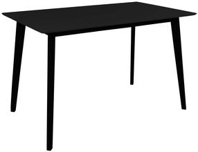 Valgomojo stalas House Nordic Vojens, juoda sp., 120 cm x 70 cm x 75 cm