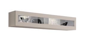 Vitrina ASM Fly 51, smėlio, 160 cm x 29 cm x 30 cm