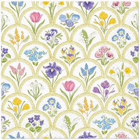Popierinės servetėlės PAW Garden Medal, 33 cm x 33 cm, įvairių spalvų, 20 vnt.