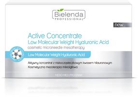Koncentrāts sejai Bielenda Professional Active Concentrate Low Molecular Weight Hyaluronic Acid, 30 ml, 10 gab.