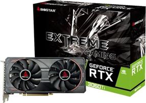 Videokaart Biostar GeForce RTX 3060 Ti VN3606TM82, 8 GB, GDDR6X