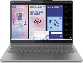 Nešiojamas kompiuteris Lenovo Yoga 7 83JQ004DPB, Intel Core Ultra 5 226V, 16 GB, 1 TB, 14 ", Intel Arc Graphics 130V, pilka sp., EN, Windows 11 home