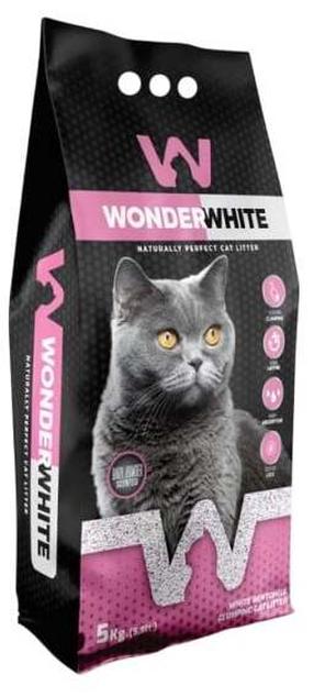 Kačių kraikas Wonder White Baby Powder, bentonitas, 5 kg, 5.9 l