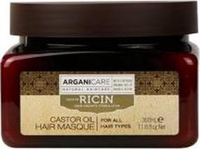Juuksemask Arganicare Castor Oil Hair, 350 ml