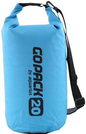 Водонепроницаемая сумка Aquarius GoPack 5900000009100, 20 л, синий цв.