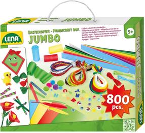 Rokdarbu komplekts Lena Jumbo Handicraft Box 42629, daudzkrāsaina