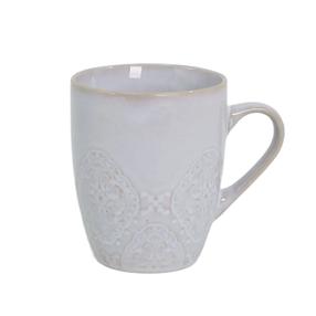 Puodelis Domoletti White arabic, balta sp., 0.250 l