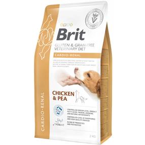 Sausas šunų maistas Brit GF Veterinary Diets Cardio Renal, žirniai, 2 kg
