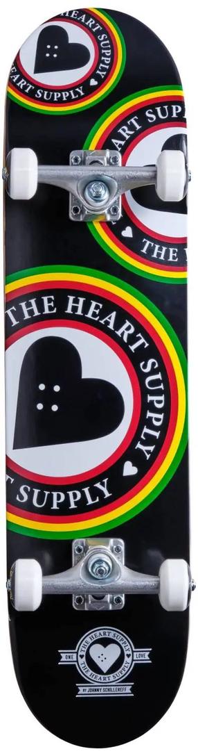 Riedlentė Heart Supply Orbit Logo Complete, įvairių spalvų