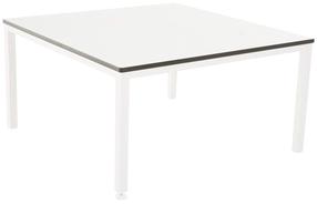 Lauko stalas Patio Agat, balta sp., 68 cm x 68 cm x 36 cm