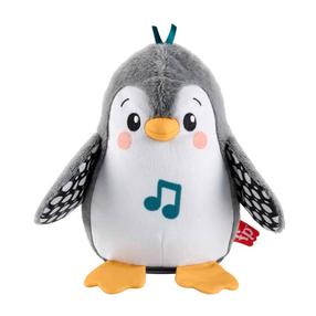 Игрушечное животное пингвин Fisher Price Flap & Wobble, белый цв./серый цв.