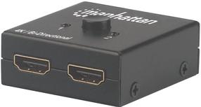 Провод Manhattan 4K Bi-Directional 2-Port HDMI Splitter 207850 HDMI x 2, HDMI