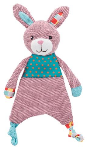 Игрушка для собаки, плюшевый Trixie Junior Bunny, розовый цв.