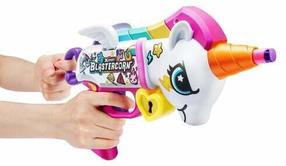 Игрушечный пистолет с пулями Zuru X-Shot Blastercorn 36729 Белый цв.