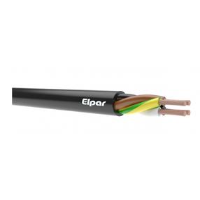 Gumijas kabelis Elpar H05RR-F, Eca, 2 x 1 mm², 100 m