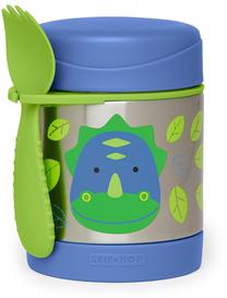 Termosas maistui Skip Hop Zoo Dinosaur, 3 m., nerūdijantysis plienas