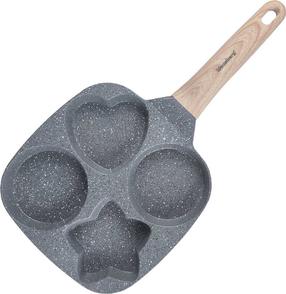 Сковорода Klausberg Marble Eggs-Pancakes KB-7808, Ø 19 см, алюминий