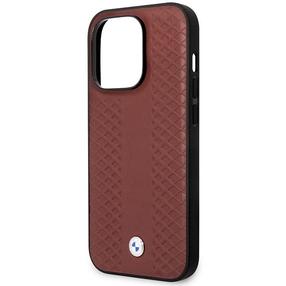 Telefona vāciņš BMW Leather Diamond, brūna krās., Apple