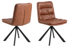 Valgomojo kėdė Dean, matinė, ruda, 57 cm x 47.5 cm x 85 cm