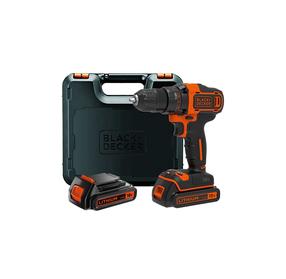Akumulatora skrūvgriezējs - urbis ar bateriju Black & Decker BDCDD186KB-QW, 18 V, 1.5 Ah