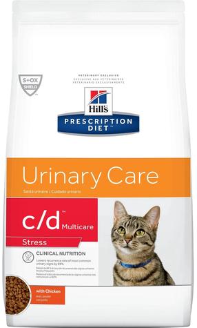 Sausas kačių maistas Hill's c/d Multicare Stress Urinary Care, vištiena, 1.5 kg
